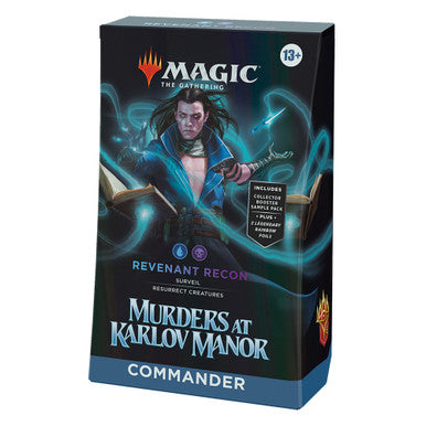 MTG Magic The Gathering Murders at Karlov Manor Commander Deck Revenant Recon - Collector's Avenue