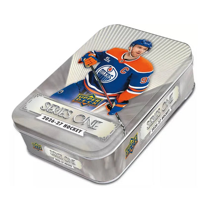 2026-27 Upper Deck Series 1 Hockey Tin Case (12 Tins)
