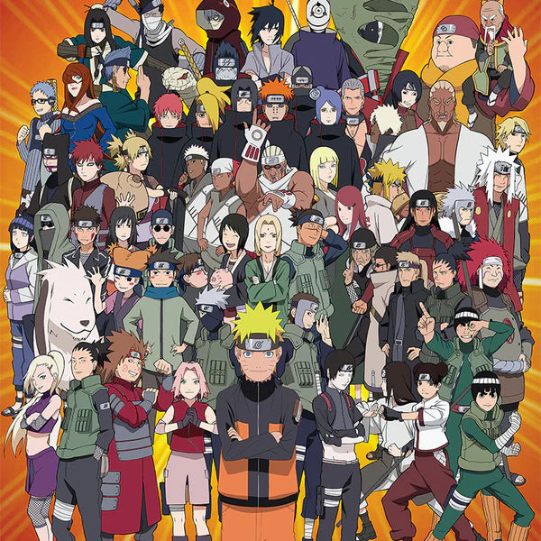 Naruto Shippuden Never Forget Your Friends 1000 Piece Puzzle - Collector's Avenue