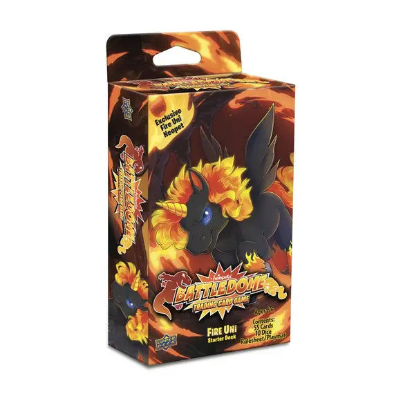 Neopets Battledome TCG Fire Uni Starter Deck - Collector's Avenue