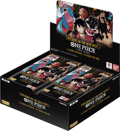 One Piece Card Game OP-09 Emperors In The New World Booster Box