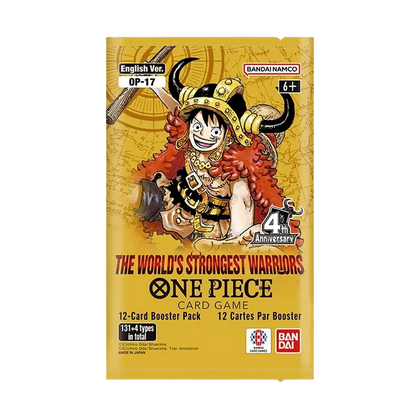 One Piece Card Game OP-17 The World Strongest Warriors Booster Pack