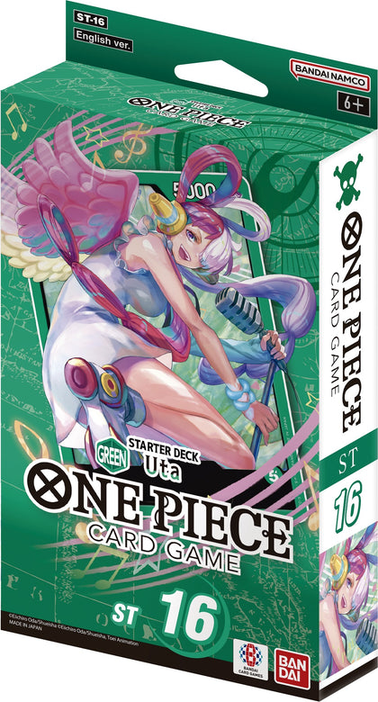 One Piece Card Game Starter Deck 16 Green Uta