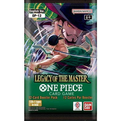 One Piece Card Game OP-12 Legacy Of The Master Booster Pack