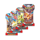 Pokemon Scarlet and Violet Obsidian Flames Sleeved Booster Pack Bundle (24 Packs)