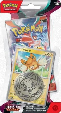 Pokemon Scarlet and Violet Obsidian Flames Checklane Blister - Pawmi