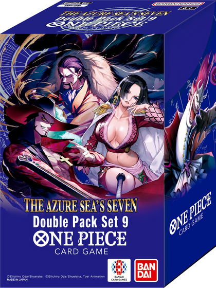 One Piece Card Game DP09 Double Pack Set Vol 9 - The Azure Sea's
