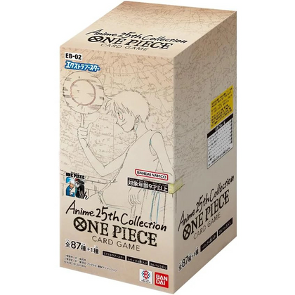 One Piece Card Game EB-02 - Anime 25th Collection Booster Box (Japanese)
