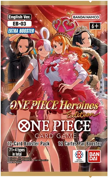 One Piece Card Game EB-03 - Extra Booster 3 Heroines Edition Booster Pack