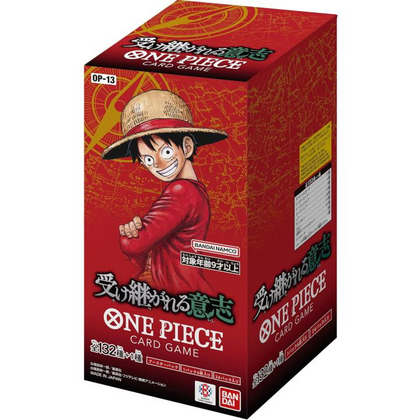 One Piece Card Game OP-13 - Carrying on His Will Booster Box (Japanese)