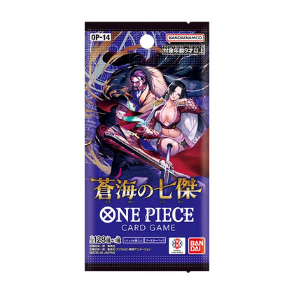 One Piece Card Game OP-14 - Heroes of the Blue Sea Booster Pack (Japanese)