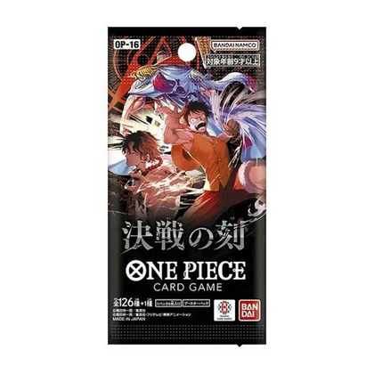 One Piece Card Game OP-16 - The Time of Battle Booster Pack (Japanese)