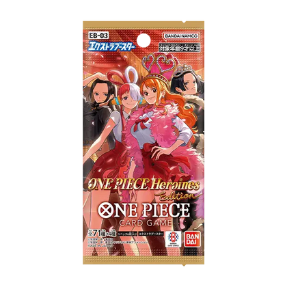 One Piece Card Game EB-03 - Heroines Edition Booster Pack (Japanese)