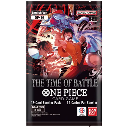 One Piece Card Game OP-16 - The Time of Battle Booster Pack