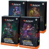 MTG Magic The Gathering - Outlaws of Thunder Junction - Commander Deck Set of 4