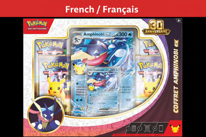 Pokemon 30th : Coffret Amphinobi EX 30ᵉ Anniversaire (FRENCH)