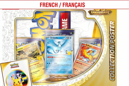 Pokemon 30th : Collection poster 30ᵉ Anniversaire (FRENCH)