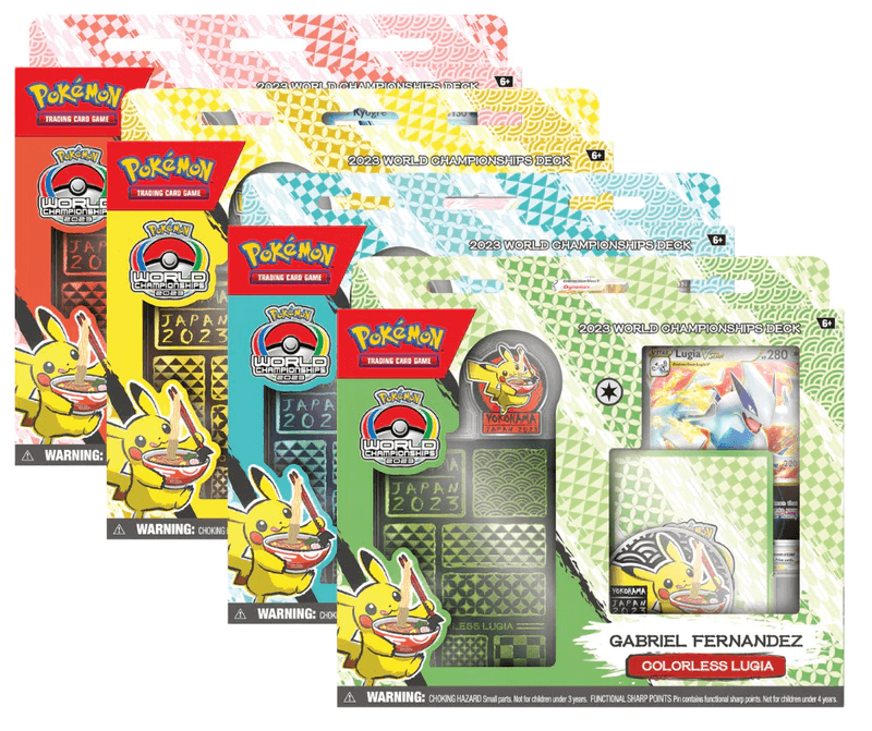 Pokemon World Championship Deck 2023 - (Set of 4 Decks) - Collector's Avenue