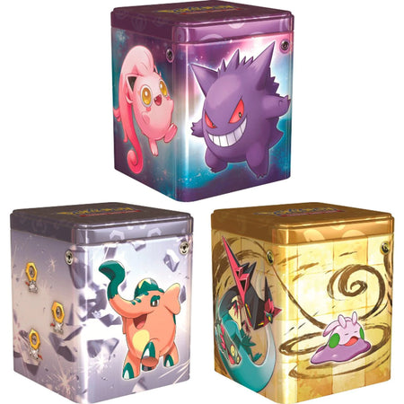 Pokemon Stacking Tin Q1 2024 - Set Of 3 - Collector's Avenue