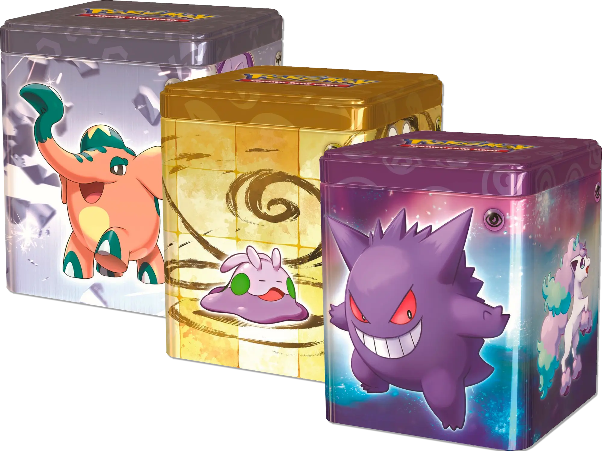 Pokemon Stacking Tin Q1 2024 - Set Of 3 - Collector's Avenue