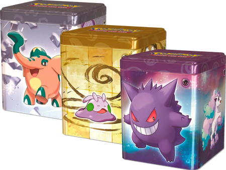 Pokemon Stacking Tin Q1 2024 - Set Of 3 - Collector's Avenue