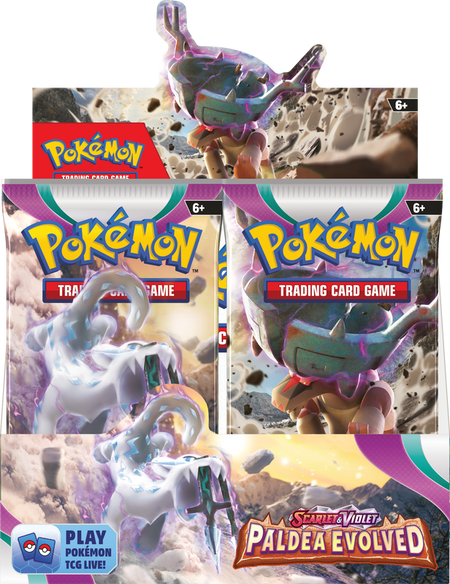 Pokemon Scarlet & Violet Paldea Evolved Booster Box - Collector's Avenue