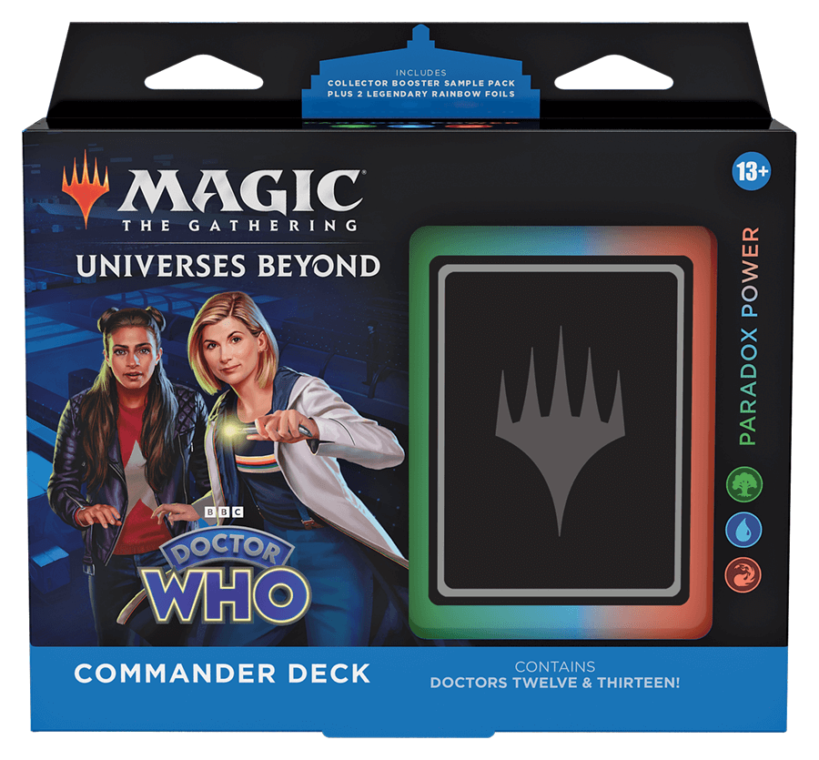 MTG Magic The Gathering Universes Beyond Doctor Who Commander Deck - Paradox Power - Collector's Avenue