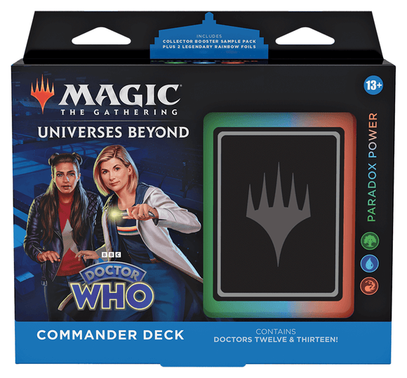 MTG Magic The Gathering Universes Beyond Doctor Who Commander Deck - Paradox Power