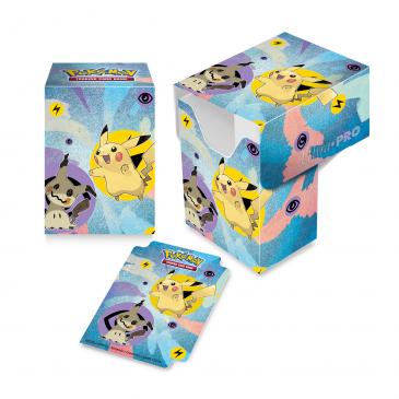Pokemon Pikachu & Mimikyu Full View Ultra PRO Deck Box