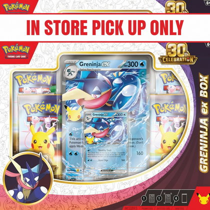 Pokemon - 30th Celebration - Greninja ex Box