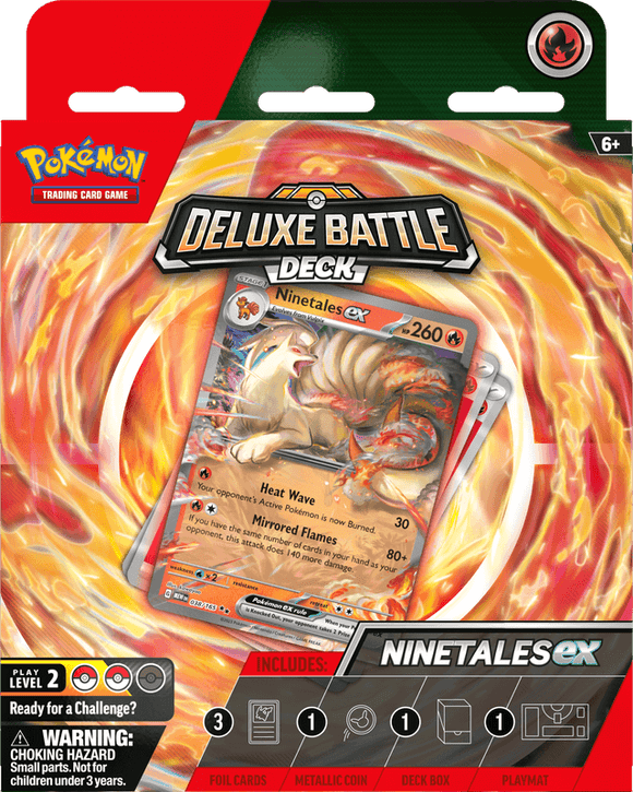 Pokemon - Deluxe Battle Deck - Ninetales Ex