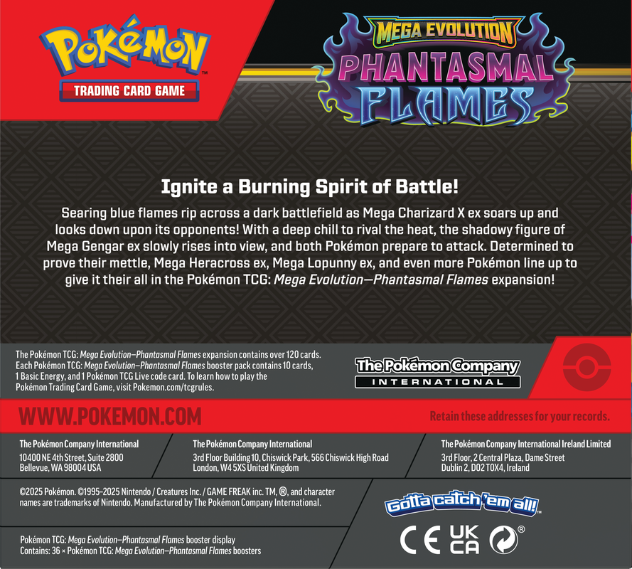 Pokemon - Mega Evolution - Phantasmal Flames