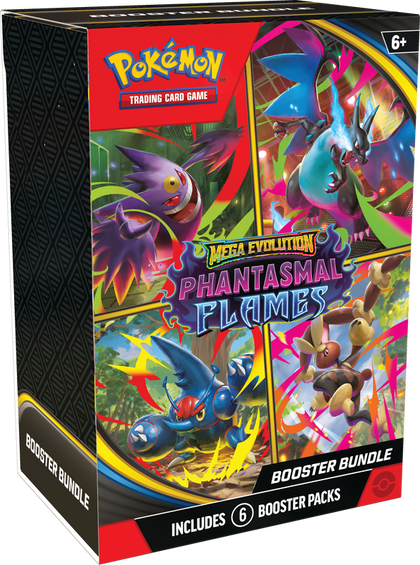Pokemon - Mega Evolution - Phantasmal Flames - Booster Bundle