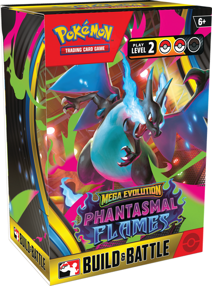Pokemon - Mega Evolution - Phantasmal Flames - Build and Battle Kit