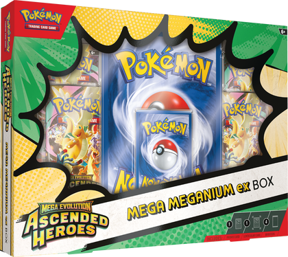 Pokemon - Mega Evolution Ascended Heroes - Mega Meganium ex Box