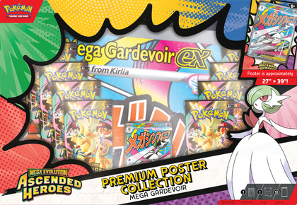 Pokemon - Mega Evolution Ascended Heroes - Poster Collection - Mega Gardevoir ex