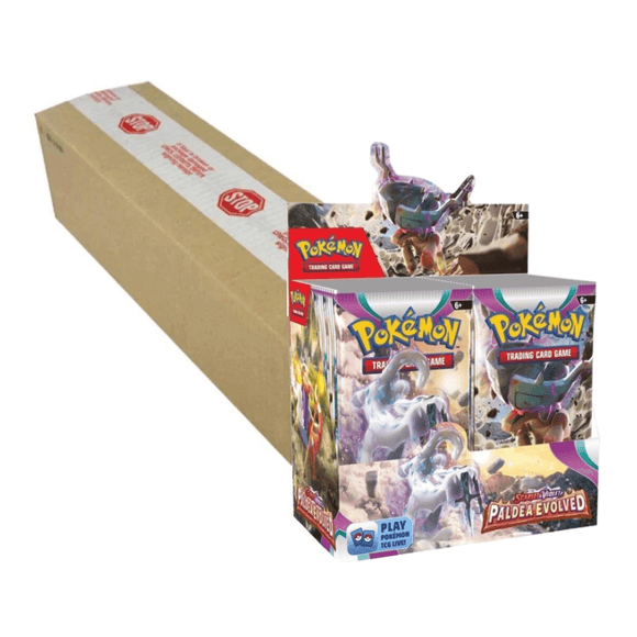 Pokemon - Scarlet & Violet Paldea Evolved Booster Case (6 Boxes)