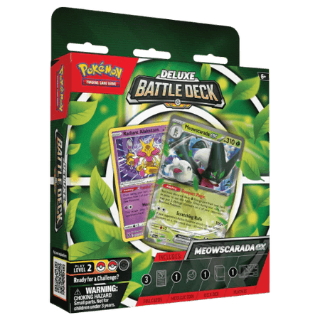 Pokemon Deluxe Battle Deck - Meowscarada ex - Collector's Avenue