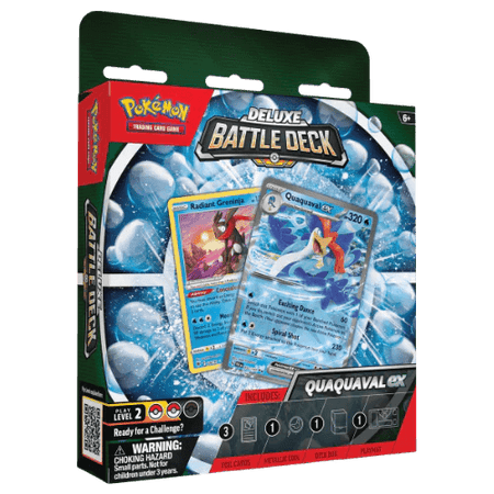 Pokemon Deluxe Battle Deck - Quaquaval ex - Collector's Avenue