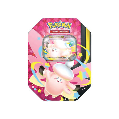 Pokemon Mega Moonlit Tin Box Mega Clefable ex