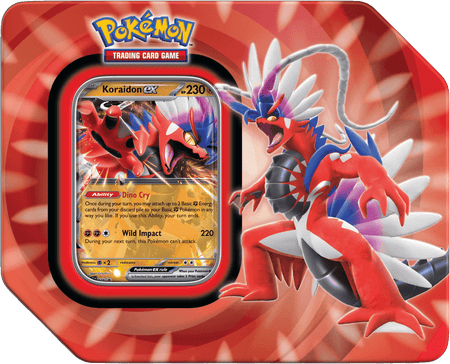 Pokemon Paldea Legends Tin - Koraidon ex - Collector's Avenue