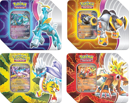 Pokemon Paradox Destinies Tin - Set of 4 - Collector's Avenue