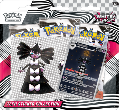 Pokemon Scarlet & Violet White Flare Tech Sticker Collection