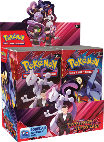 Pokemon Scarlet and Violet - Destined Rivals - Booster Box (French) Collector's Avenue Pokemon Scarlet and Violet - Destined Rivals - Booster Box (French) Collector's Avenue