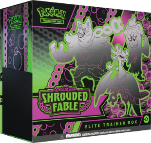 Pokemon Scarlet and Violet - Shrouded Fable - Elite Trainer Box - Collector's Avenue