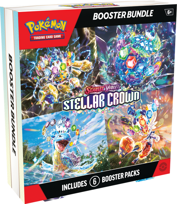 Pokemon Scarlet and Violet - Stellar Crown - Booster Bundle Box - Collector's Avenue