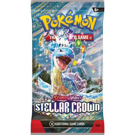 Pokemon Scarlet and Violet - Stellar Crown - Booster Pack - Collector's Avenue