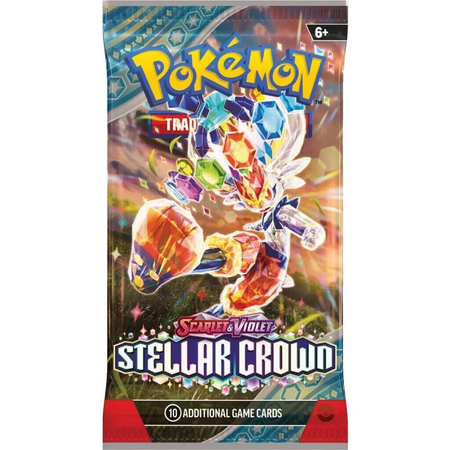 Pokemon Scarlet and Violet - Stellar Crown - Booster Pack - Collector's Avenue