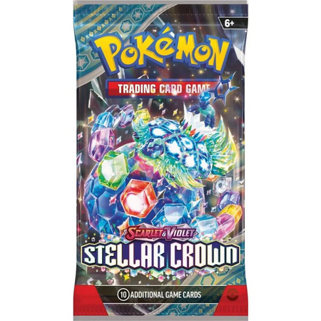 Pokemon Scarlet and Violet - Stellar Crown - Booster Pack - Collector's Avenue