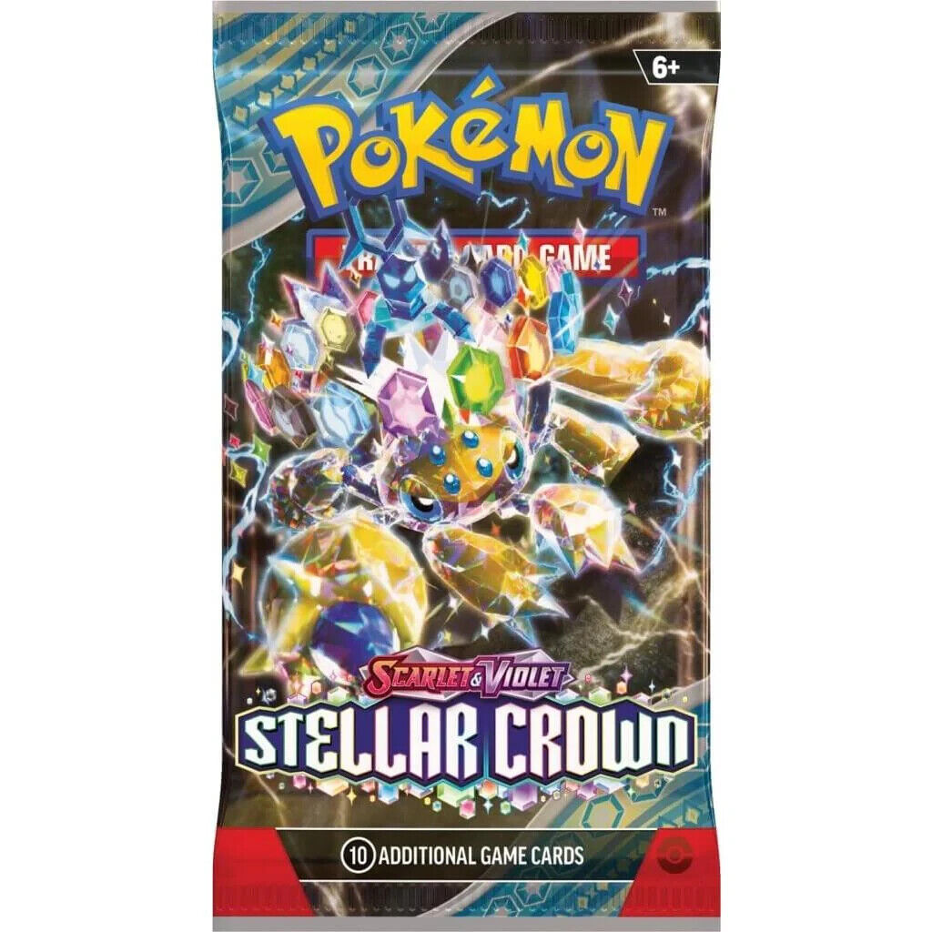 Pokemon Scarlet and Violet - Stellar Crown - Booster Pack - Collector's Avenue